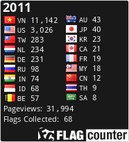 Flag Visitor Counter